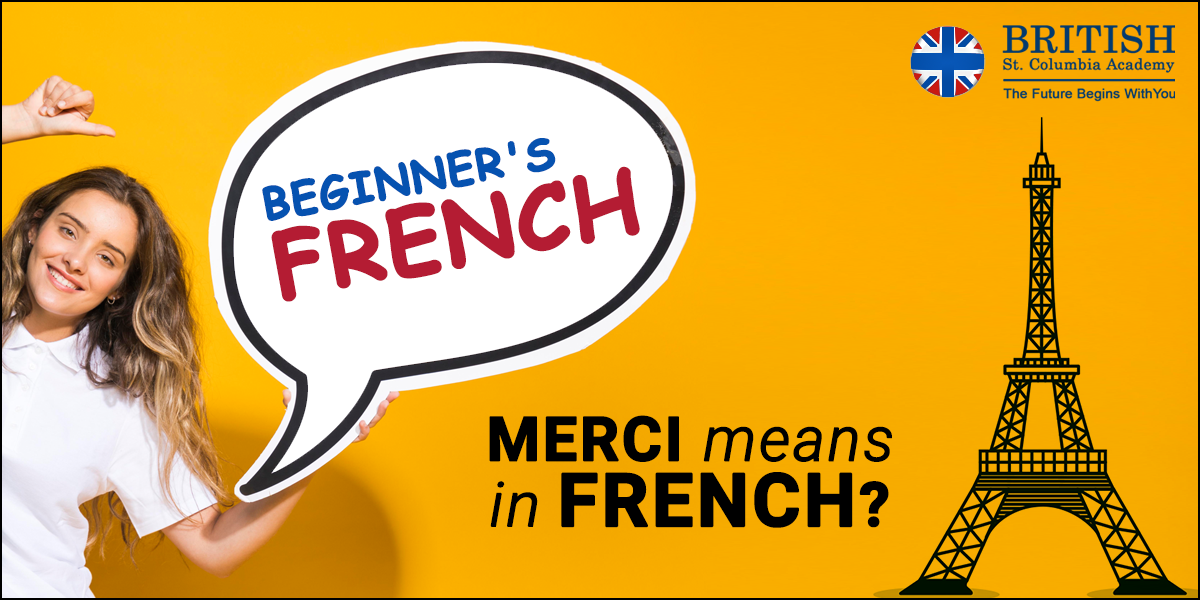 Merci means in French